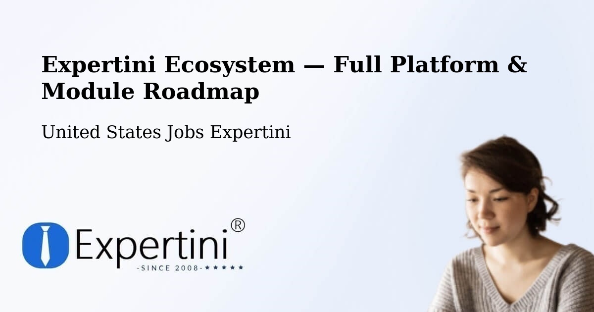 Expertini Ecosystem — Full Platform & Module Roadmap – Spring House