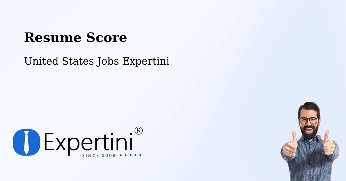 Resume Score & Job Description Match Tool – Spring House - United States Jobs Expertini